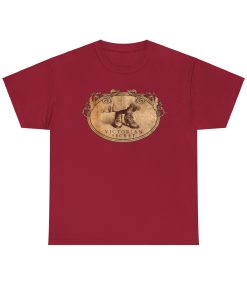 Victorian Secret - Antique on a shirt in the color Cardinal Red - Memento Mary