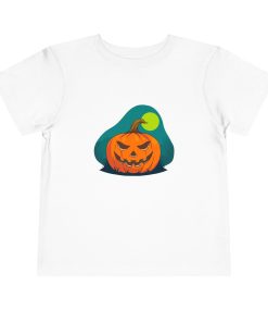 Jack-o-lantern on a shirt in the color White - Memento Mary