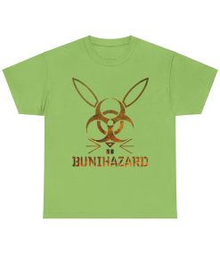 Bunihazard in rust on a shirt in the color Kiwi - Memento Mary