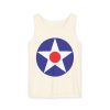 Pre-WWII American Roundel on a tank-top in the color Ivory - Memento Mary