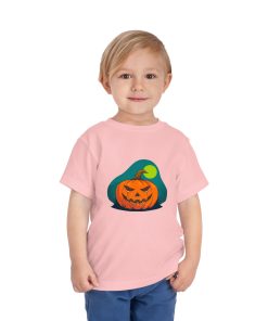 Jack-o-lantern on a shirt in the color Pink - Memento Mary