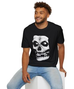 The Creep on a shirt in the color Black. - Memento Mary