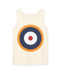 WWII British Roundel on a tank-top in the color Ivory - Memento Mary