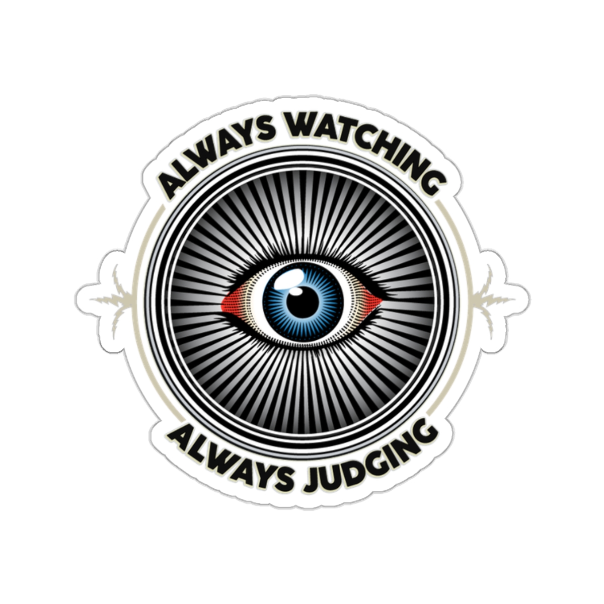 Always Watching, Always Judging Kiss-Cut Stickers - Image 7