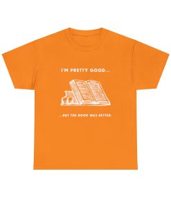 I'm pretty good - but the book was better in white on a shirt in the color of Safety Orange - Memento Mary