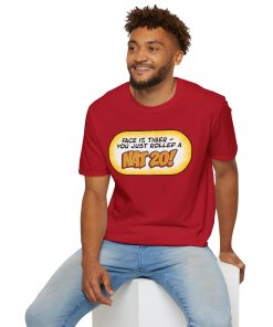 Face it Tiger, you just rolled a Nat 20 on a shirt in the color Red - Memento Mary