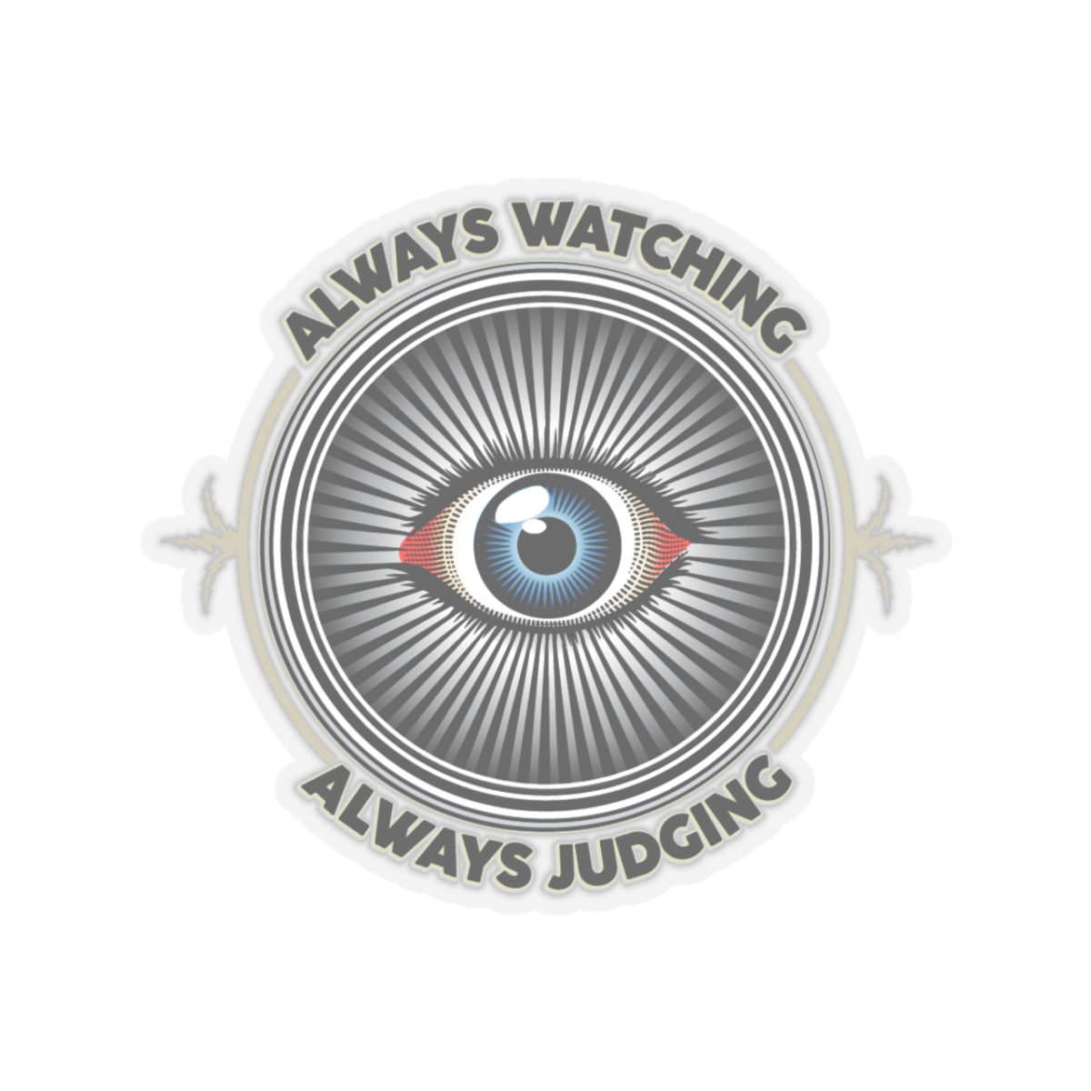 Always Watching, Always Judging Kiss-Cut Stickers - Image 10