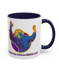 I Prefer My Science EXTRA Mad on an 11 oz mug in the color of Navy - Memento Mary
