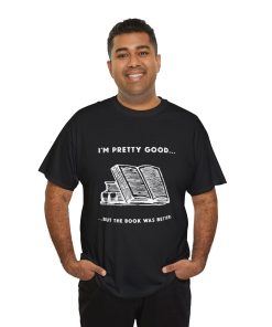 I'm pretty good - but the book was better in white on a shirt in the color of Black - Memento Mary