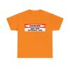 Danger, not for internal use on a shirt in the color Safety Orange - Memento Mary