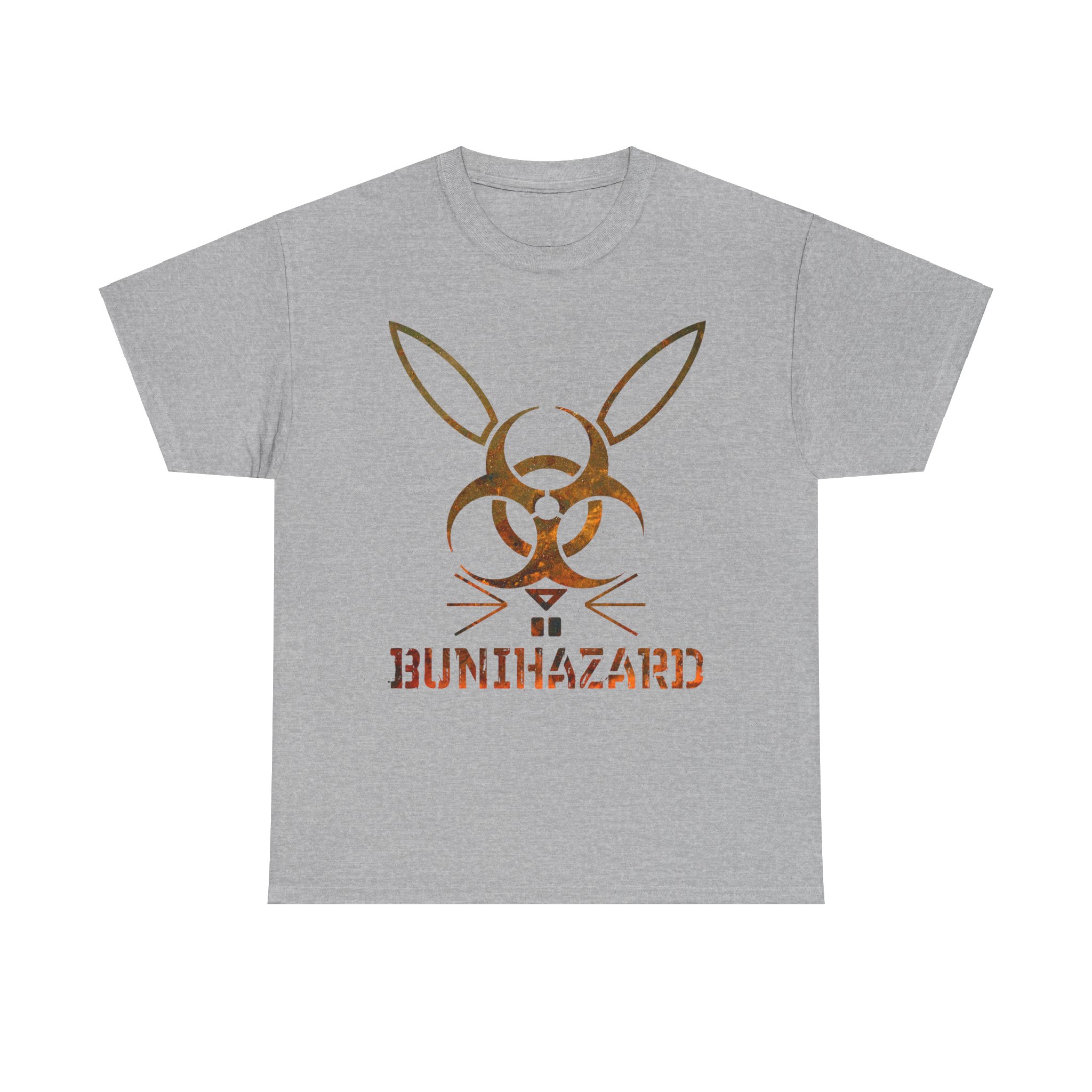 Bunihazard in rust on a shirt in the color Safety Sport Grey - Memento Mary