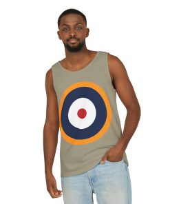 WWII British Roundel on a tank-top in the color Sandstone - Memento Mary