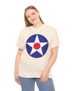 Pre-WWII American Roundel on a shirt in the color Natural - Memento Mary