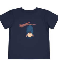 Adorable baby vampire bat on a shirt in the color Navy - Memento Mary
