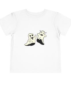 Two ghosts on a shirt in the color Yellow - Memento Mary