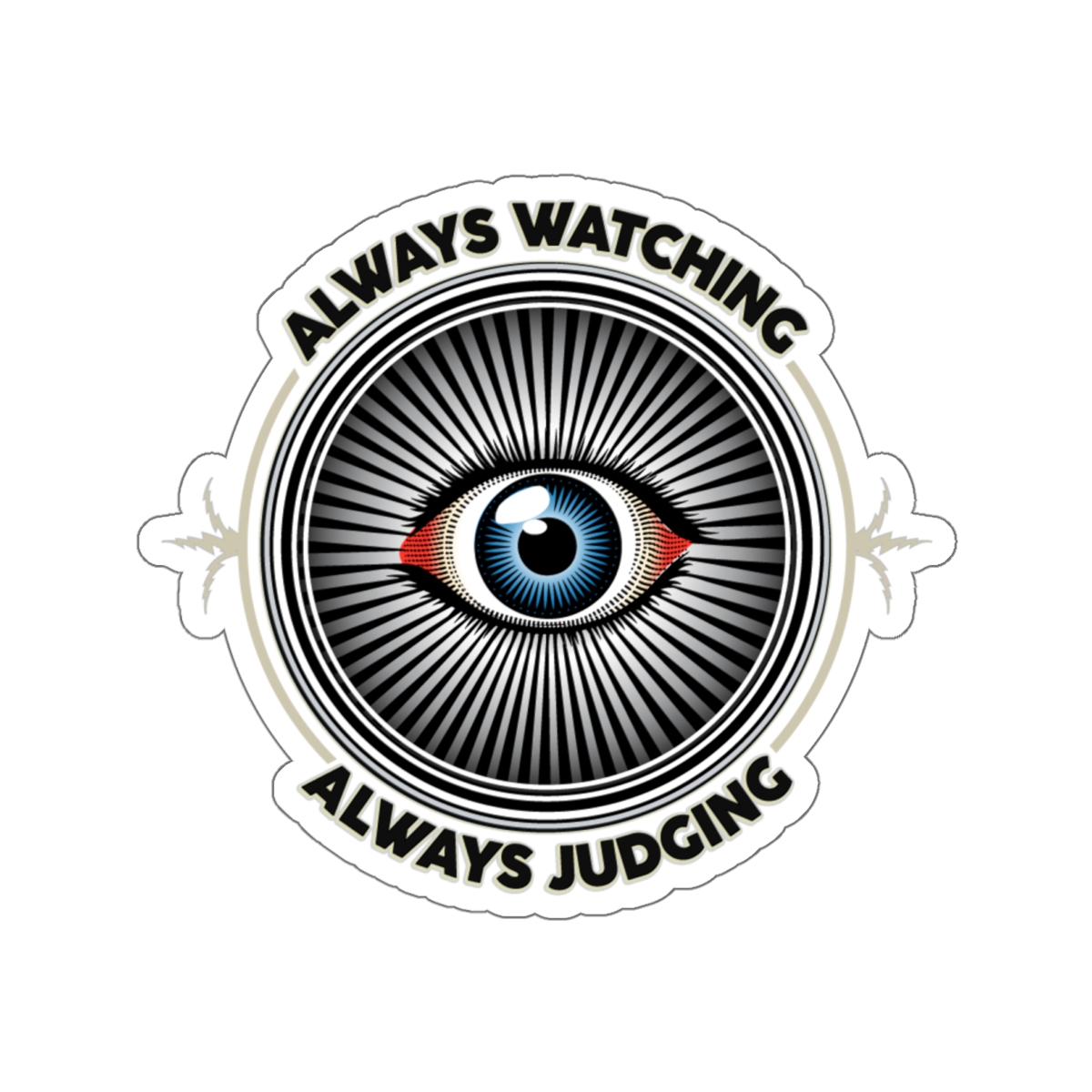 Always Watching, Always Judging Kiss-Cut Stickers - Image 22