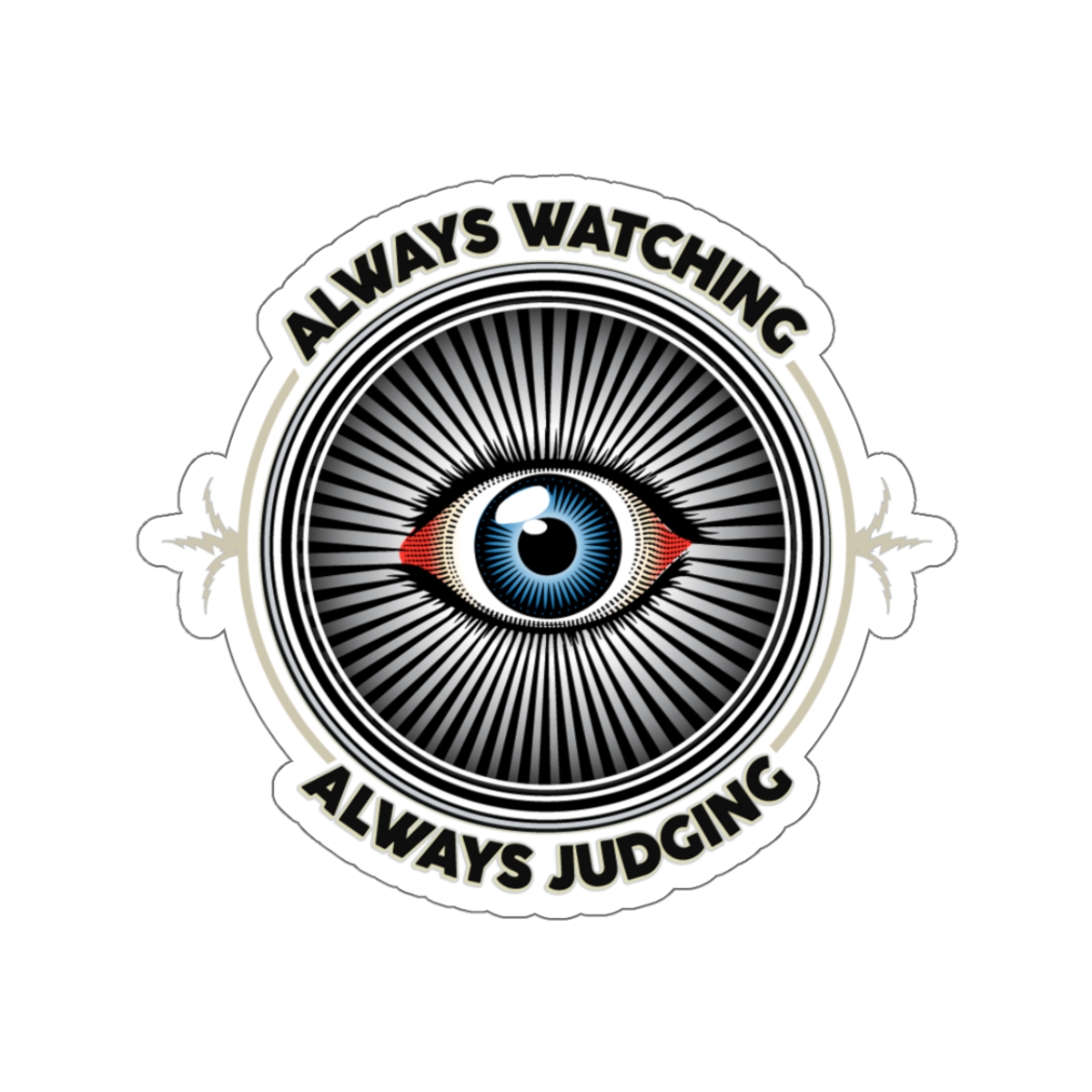 Always Watching, Always Judging Kiss-Cut Stickers - Image 13