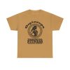 Themiskyra Fitness on a shirt in the color Old Gold. - Memento Mary