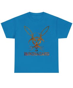 Bunihazard in rust on a shirt in the color Sapphire - Memento Mary
