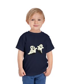 Two ghosts on a shirt in the color Navy - Memento Mary